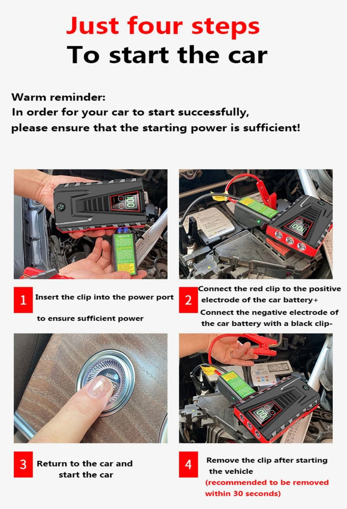 Car Jump Starter Power Bank