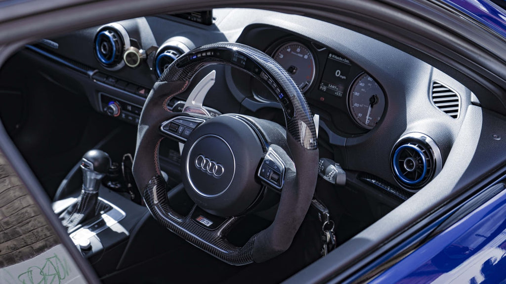 Custom Audi Steering Wheel