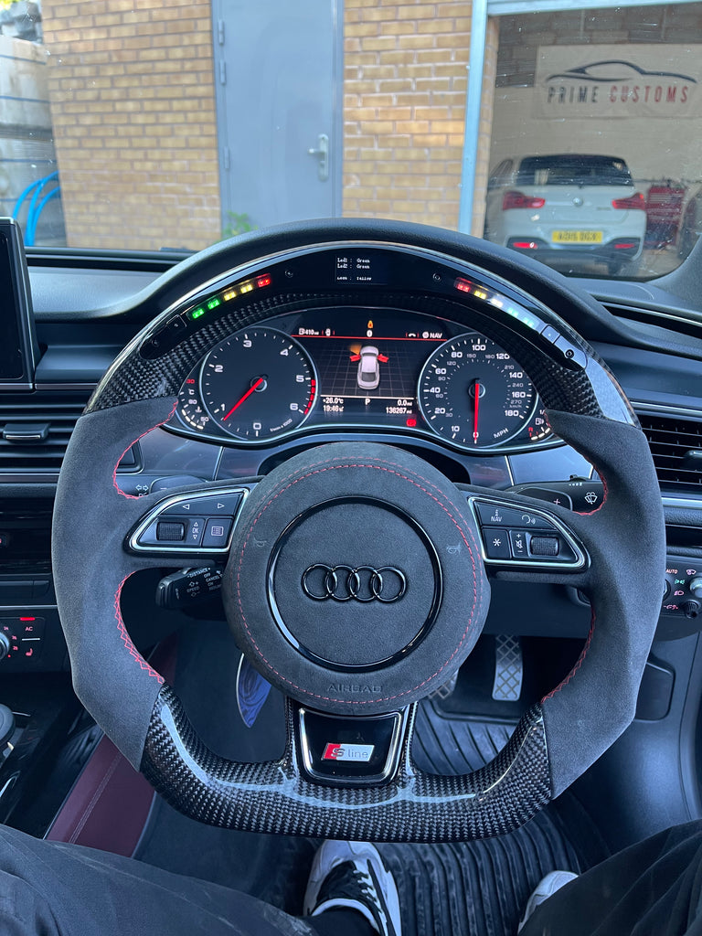 Custom Audi Steering Wheel